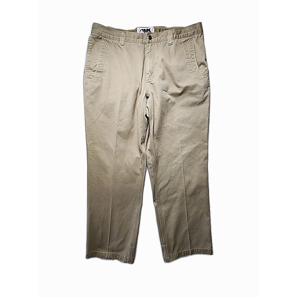 Mountain Khakis Men's 38X32 Cotton OG Mountain Pants Outdoor Durable Tan EUC